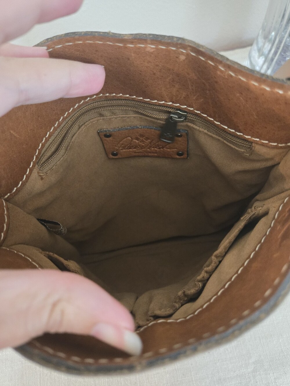 Patricia Nash Venezia Italian Leather Crossbody Bag - Picture 6 of 9